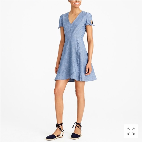 Chambray Summer Dress by J. Crew⭐️⭐️ - Picture 2 of 3